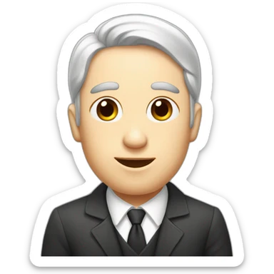 Pied abricot sec sticker