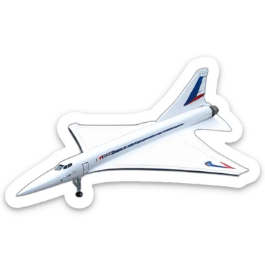 Concorde sticker
