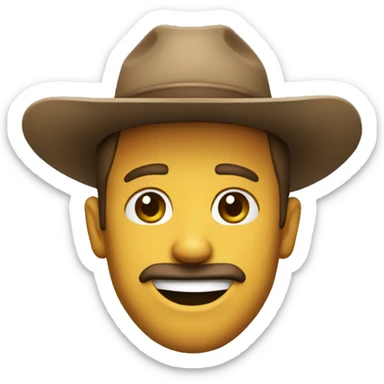 Howdy sticker