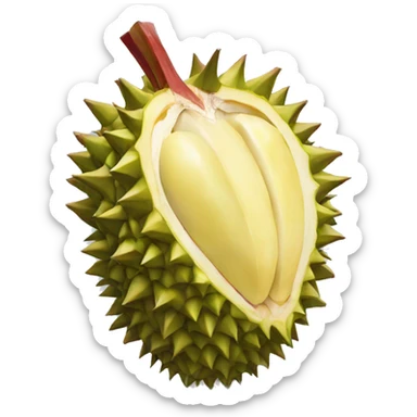 red durian sticker
