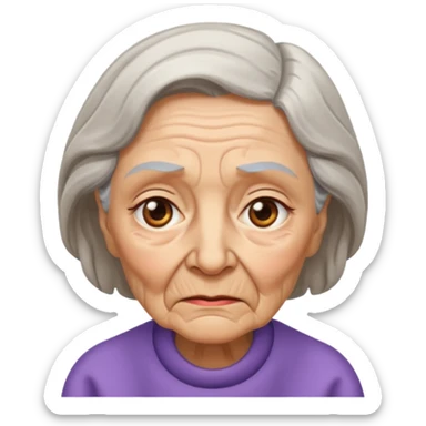 verguenza abuela sticker