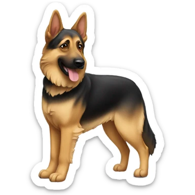 Berger allemand sticker