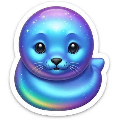 A Galaxy seal sticker