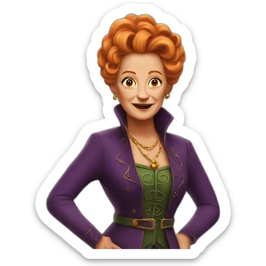 winifred-sanderson sticker