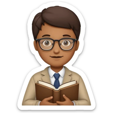 I am standing in the classroom. sticker