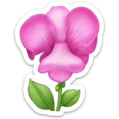 sweet pea sticker