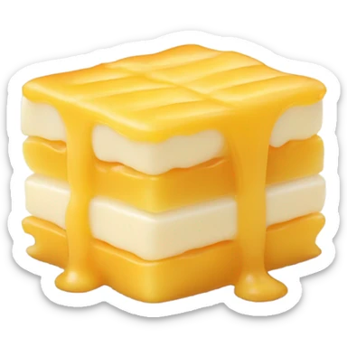 Ub Pastillas with cheese sticker