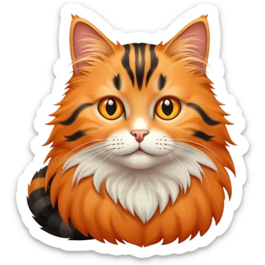 Gato atigrado  sticker
