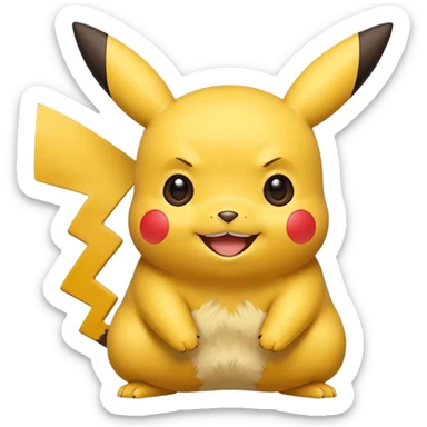 Pikachu sticker