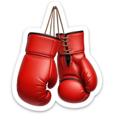 boxing gloves sticker