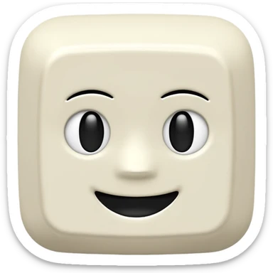plain ivory robux sticker