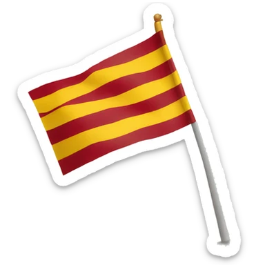 Catalan flag sticker