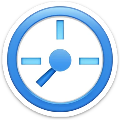 circular progress bar at 50% completion sticker