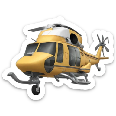Chopper over a man sticker