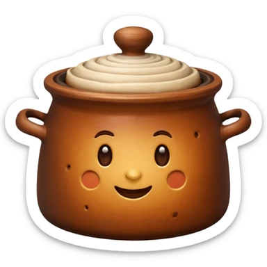 dessert baking pot sticker