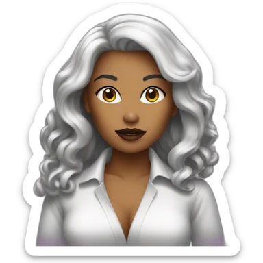 Femme fatale sticker