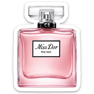 Miss Dior pefume  sticker