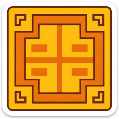 Hindu swastika sticker