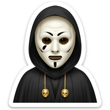 ghostface sticker