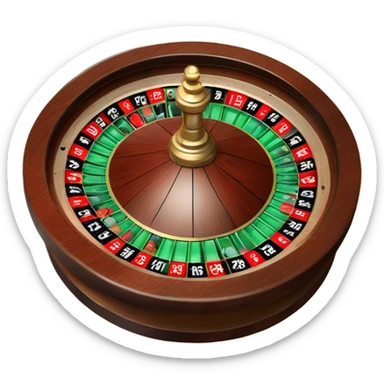 roulette wheel sticker