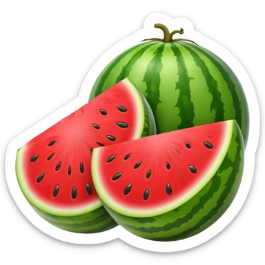Watermelon fig sticker