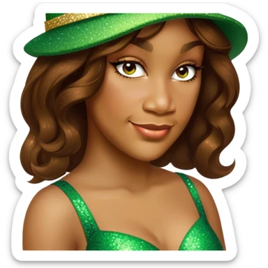 Sparkling Leprechaun sticker