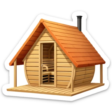 sauna tent sticker