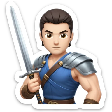 Swordsman sticker