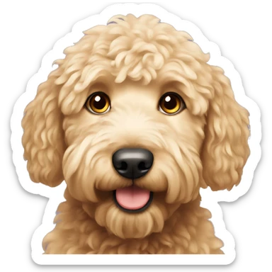 golden doodle sticker