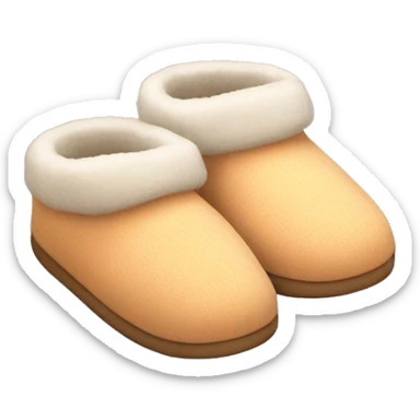 Cozy slippers  sticker