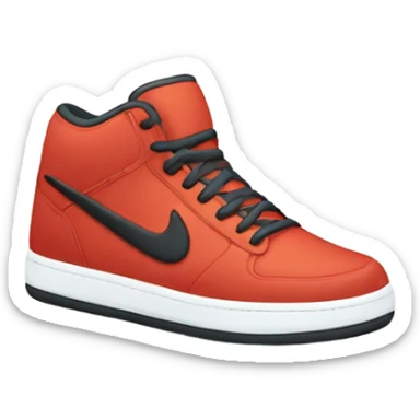 nikes high tops sticker