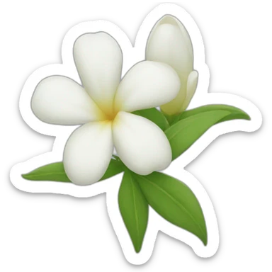 jasmine flowere emoji sticker