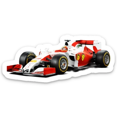 create a formula 1 ferrari scuderia emoji sticker