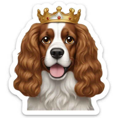 King Charles uncomfortable sausage fingers sticker