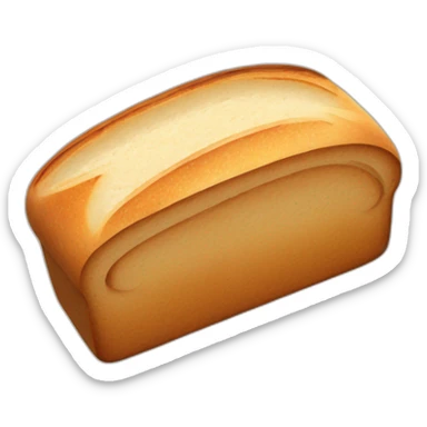 brown rye marbled swirl white bread in the middle of bread slice sticker