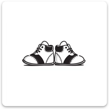 a pair of children's shoes, small sneakers or sandals, with cute details, in pastel colors dd9fb0, ffc6d3, a3bfc9, c4bee2, f1b091, detailed hand-drawn doodle style sticker