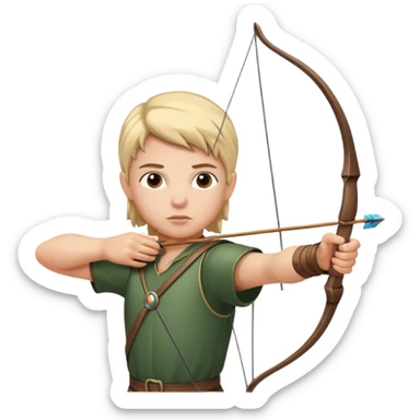 archer child sticker