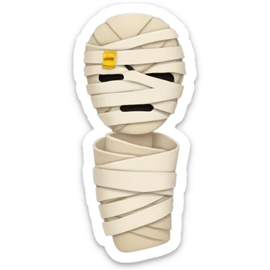 Mummy bandages sticker