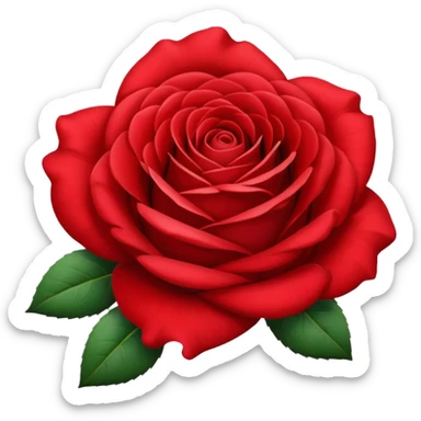 Rose sticker