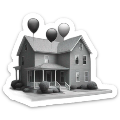 The Weeknd House Of Balloons sticker