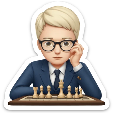 chess player sticker