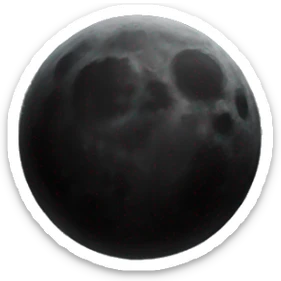 Black Moon sticker