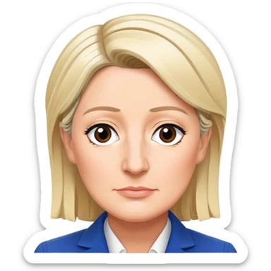 Marine lepen sticker