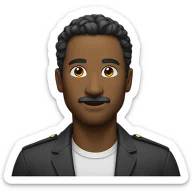 Dominant man sticker