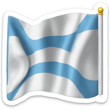 Half USA half Argentina flag sticker