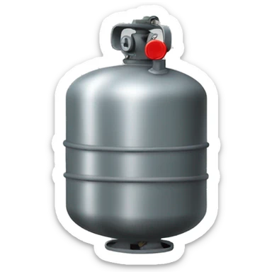 Gas cylinder  sticker