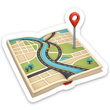 road map sticker