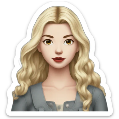 Anya Taylor Joy sticker