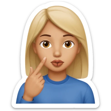 🫂🤫 sticker