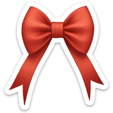 Bow  sticker